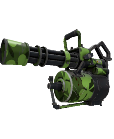 Clover Camo'd Minigun (Field-Tested)